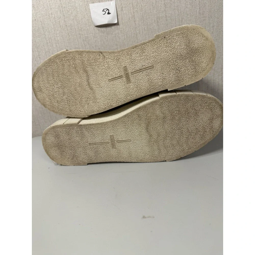 Dolce Vita Zabie Taupe Suede Hidden Wedge‎ Platform Sneakers Womens 9.5M